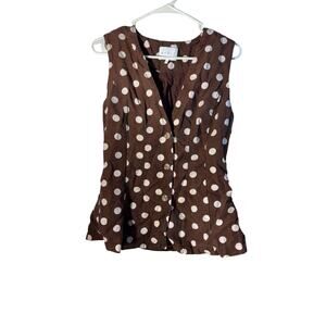 MABLE polka dot vest size S